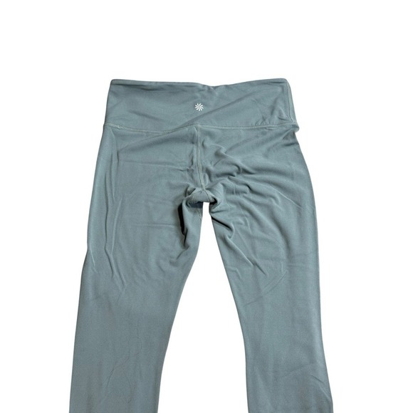 Athleta High Rise Elation 7/8 Tight Leggings Green Activewear Womens Size S - Picture 4 of 12